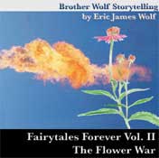 CD cover for the storytelling CD Fairytales Forever Vol. II - the Flower War.